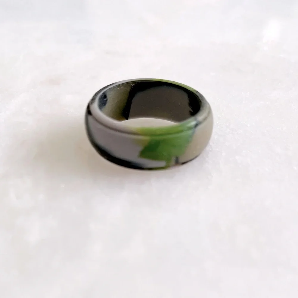 Camo - Mens Silicone Ring